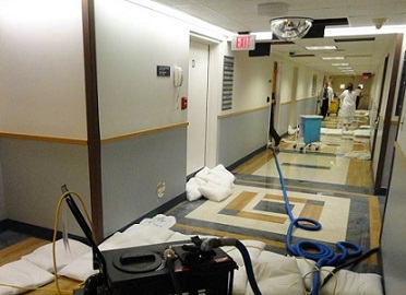 FloodSax alternative sandbags saved this hospital a fortune during a serious leak