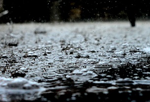 Summer can see intense rainfall